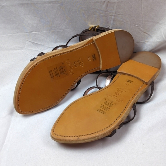 🆕🌿KENNETH COLE NEW YORK GLADIATOR SANDALS🌿 - Picture 13 of 17